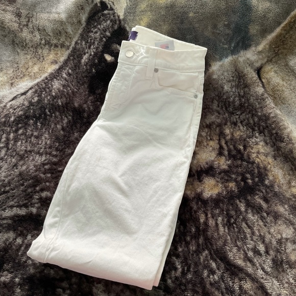 💸NYDJ White Floral Jeans 🤍🌺 size 4 - Picture 6 of 11